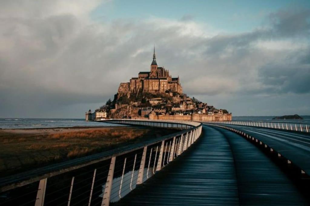 רוז-סור-קוונו La Vallee Appartement Proche Du Mont Saint Michel מראה חיצוני תמונה